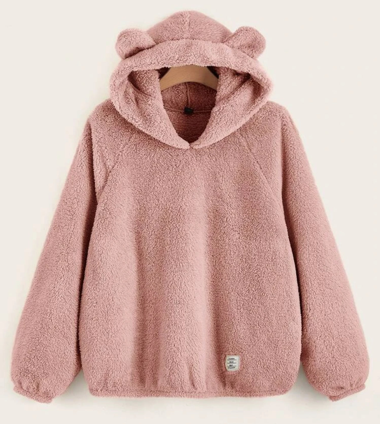 Panda Ears Curve Teddy Jumpers