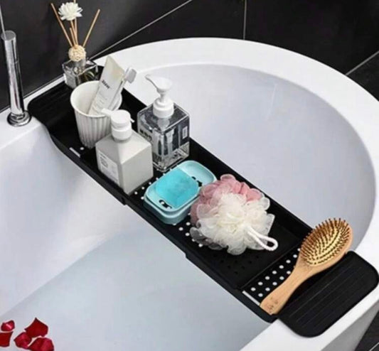 Expandable Bathtub Caddy Tray