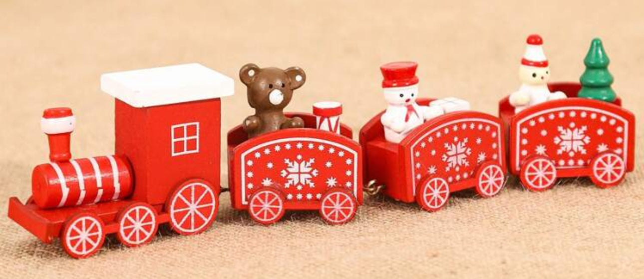 Christmas Four Section Train