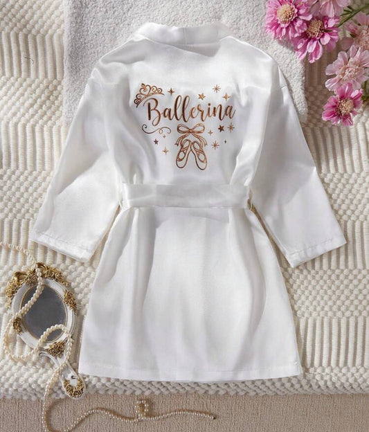 Ballerina Satin Robe