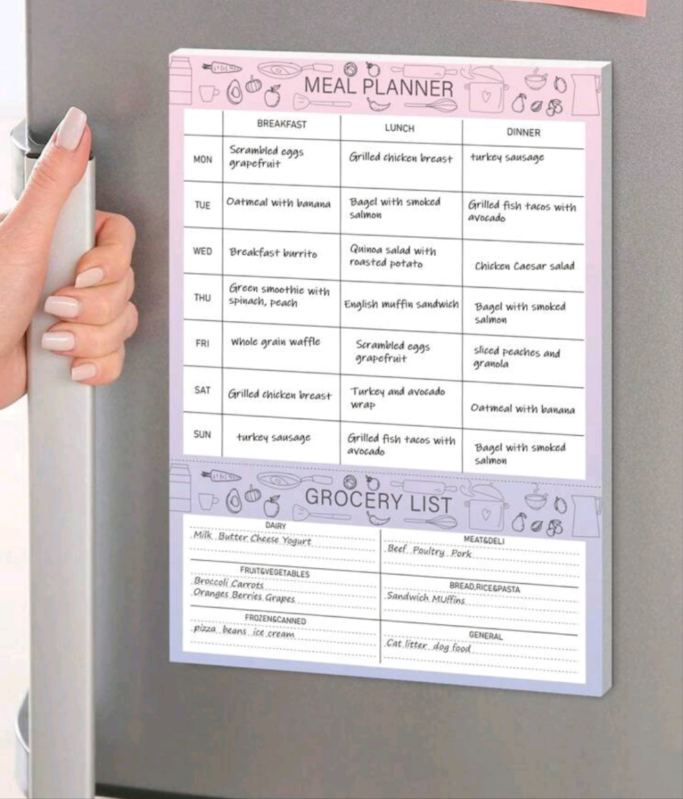 52 Week Meal Planner