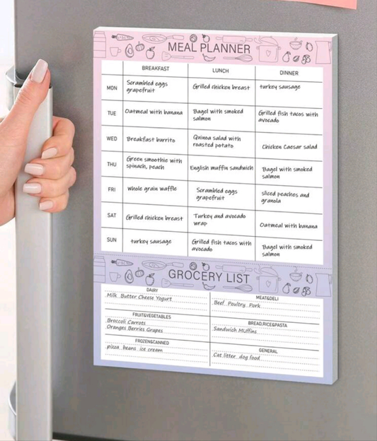 52 Week Meal Planner