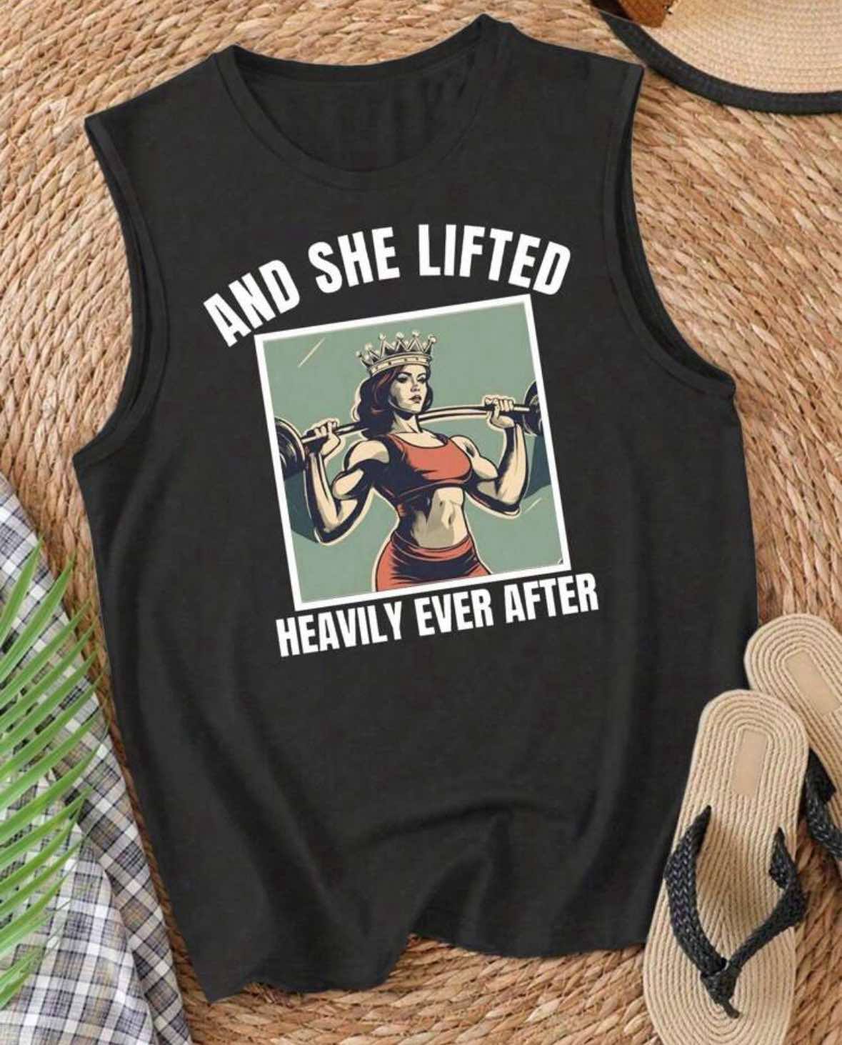 And She Lifted Happily Ever After Tank Top
