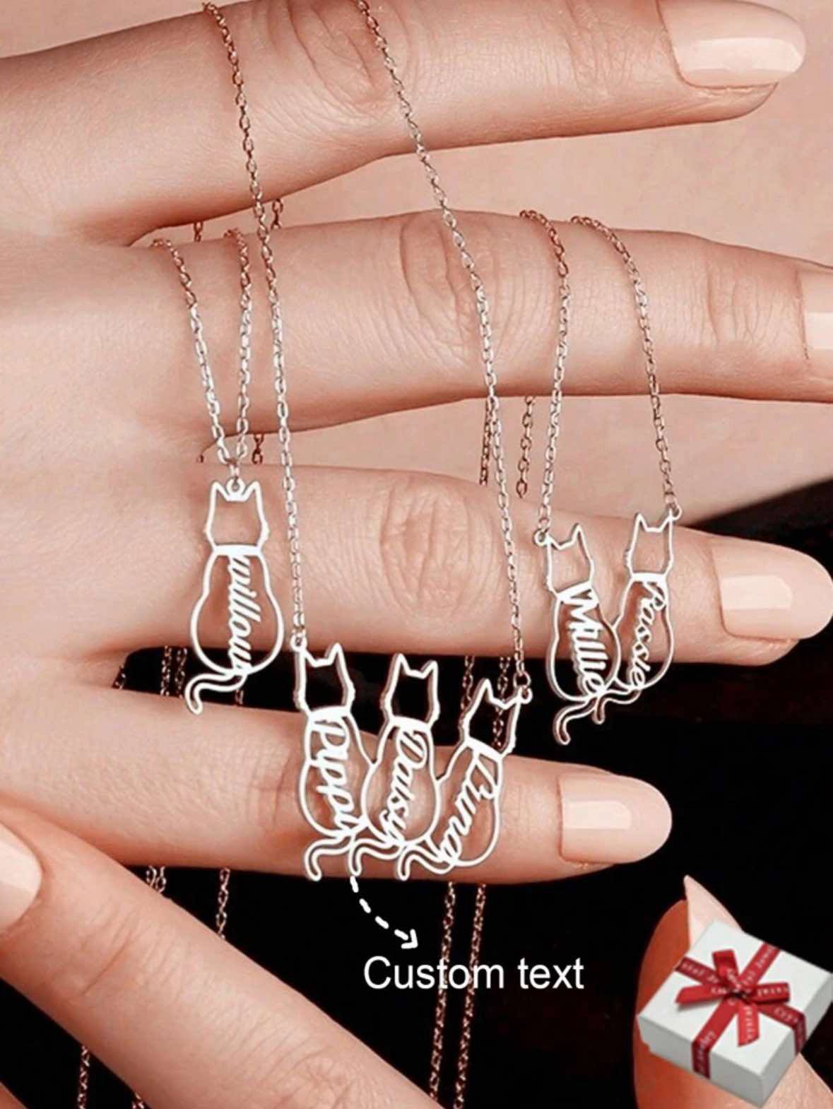 Personalised Pet Name Necklaces