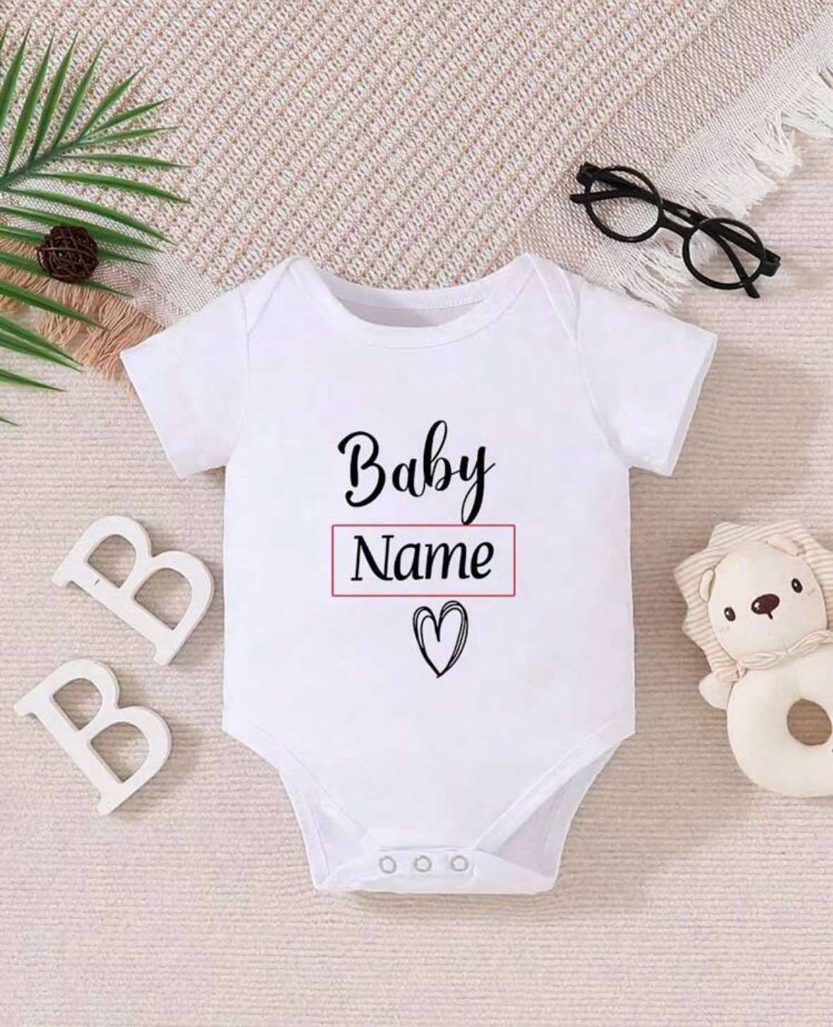 Personalised Baby Vest