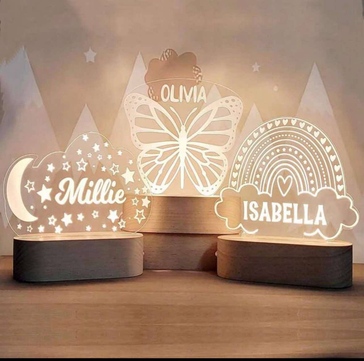 Personalised Night Light