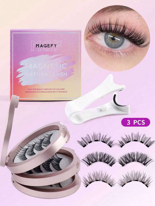 3 Pairs Magnetic Eyelash Set
