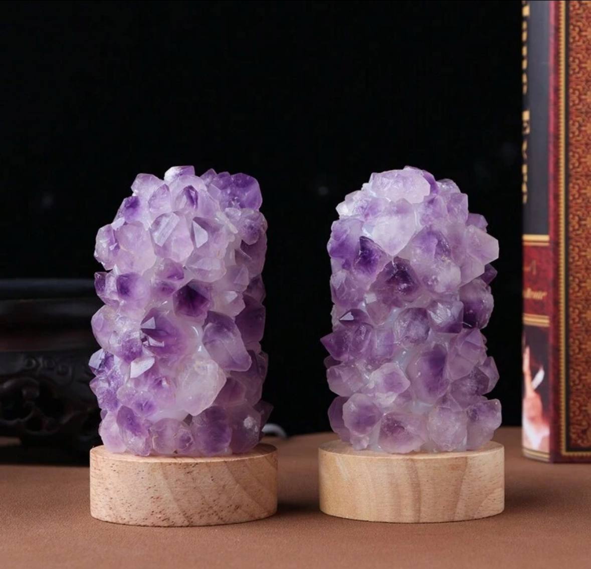 Amethyst Tooth Flower USB Light