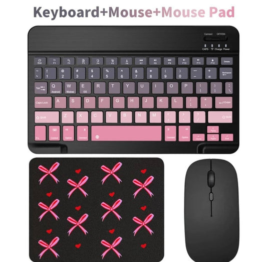 Wireless Keyboard, Mouse and Pad