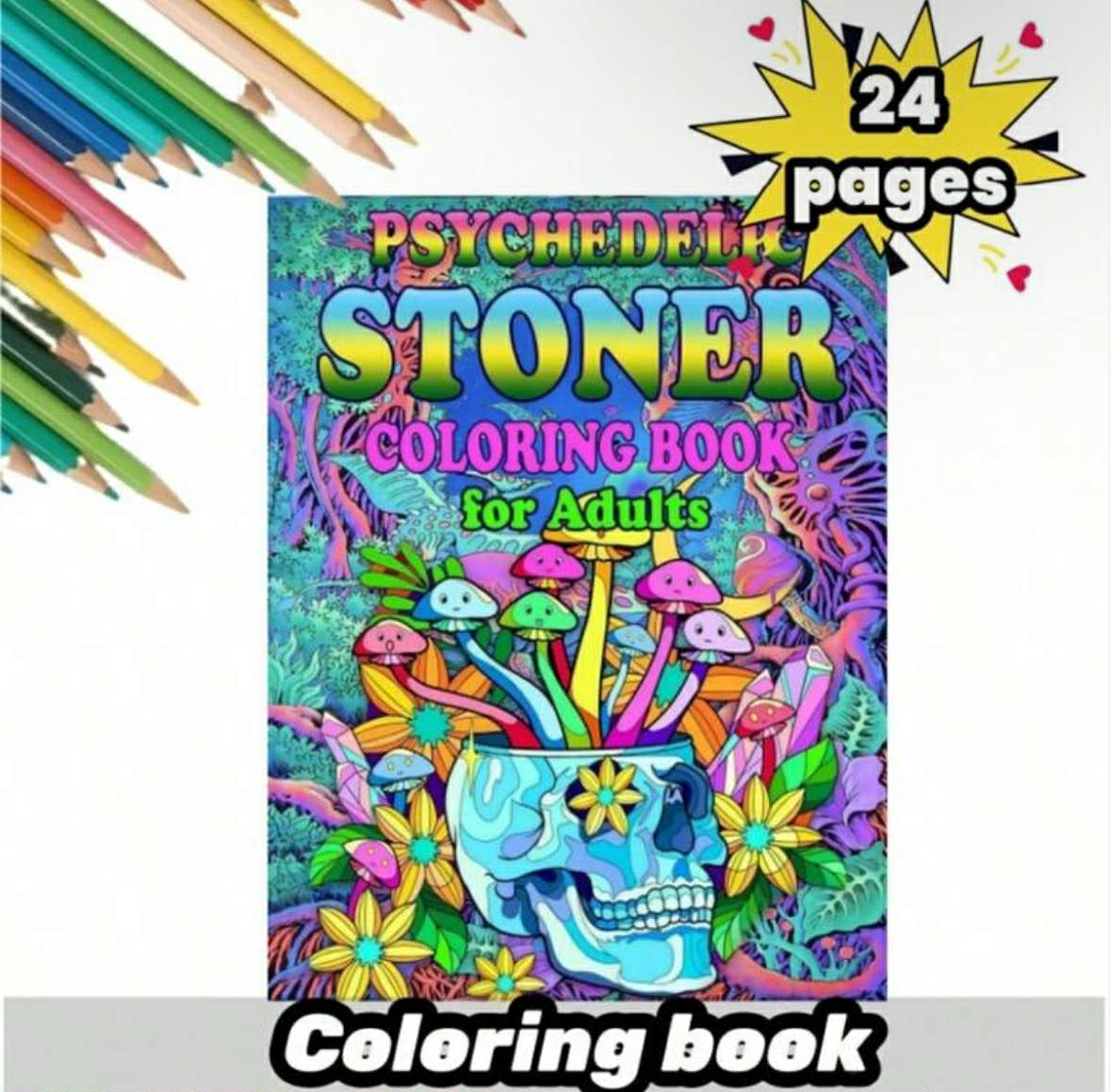 Stoner Colouring Books