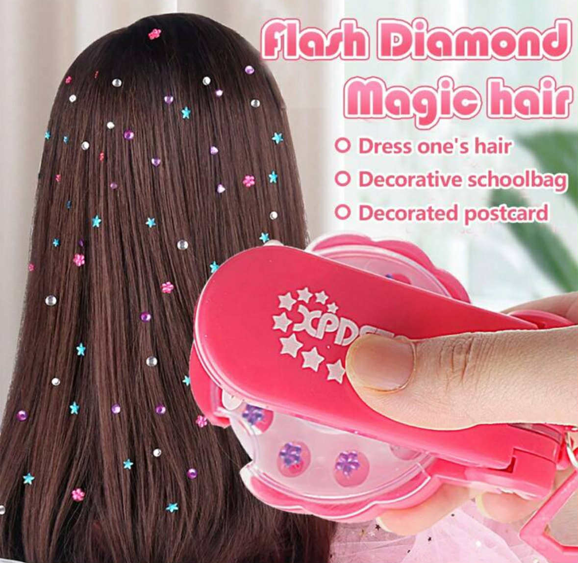 Flash Diamond Magic Hair Machine