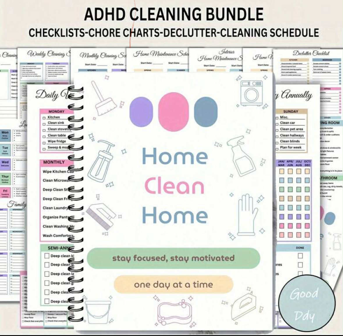 ADHD Cleaning Bundle
