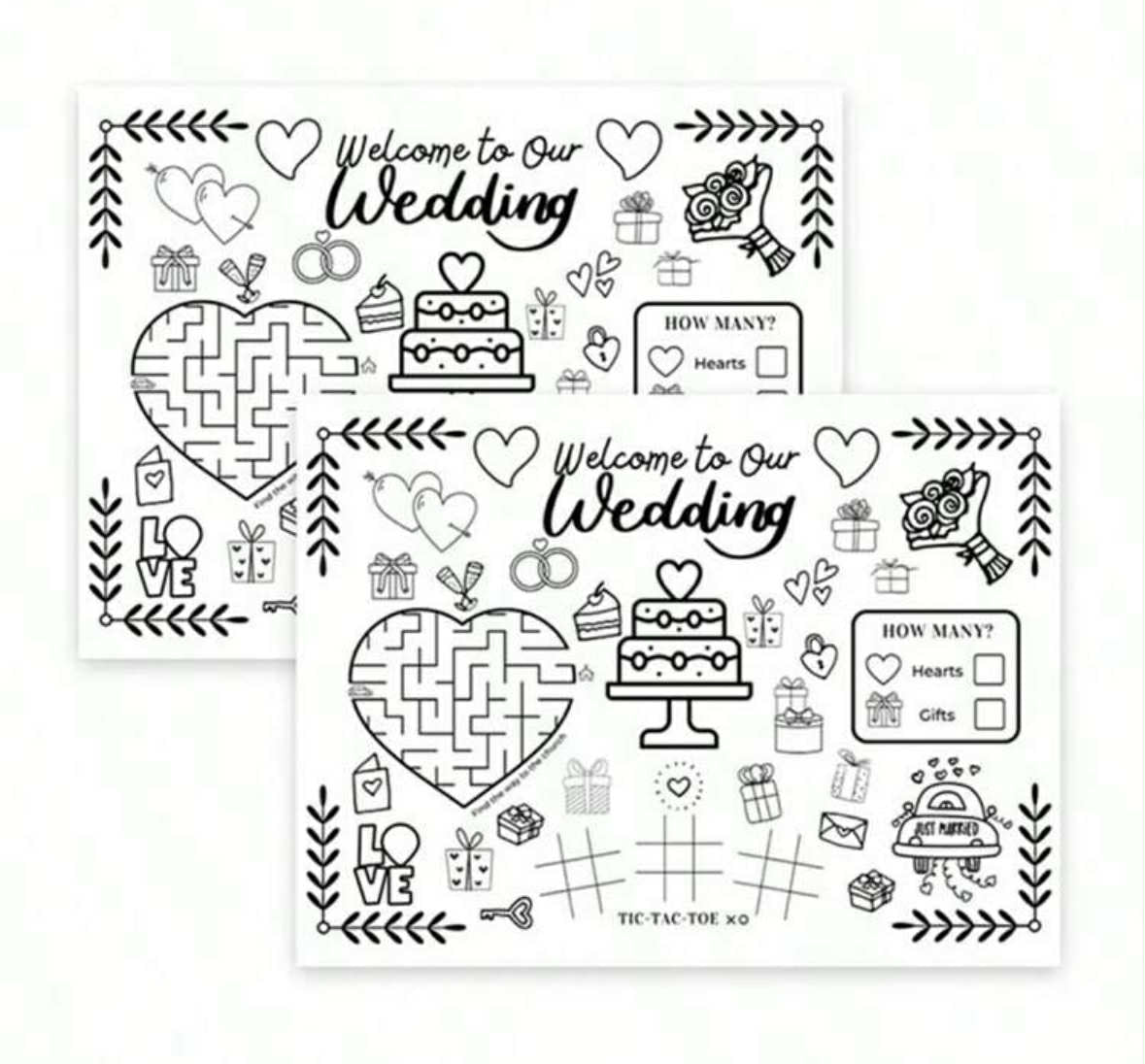20 Kids Wedding Activity Pack