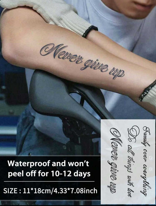 3 Piece Temporary Tattoos