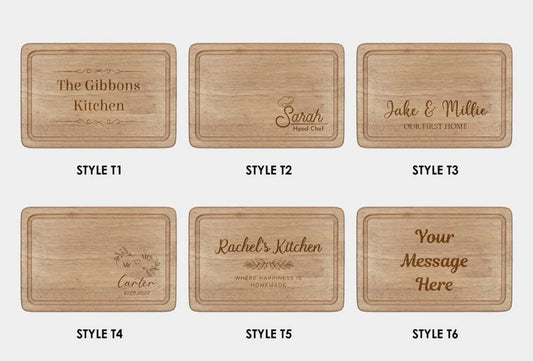 Personalised Chopping Board