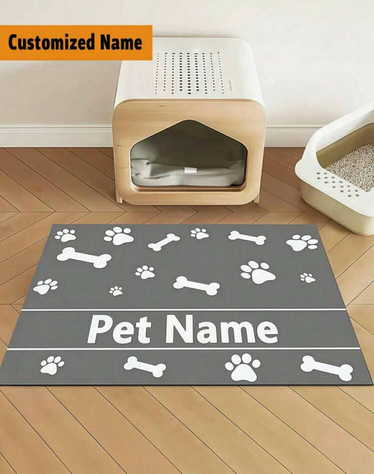 Personalised Pet Bowl Mat