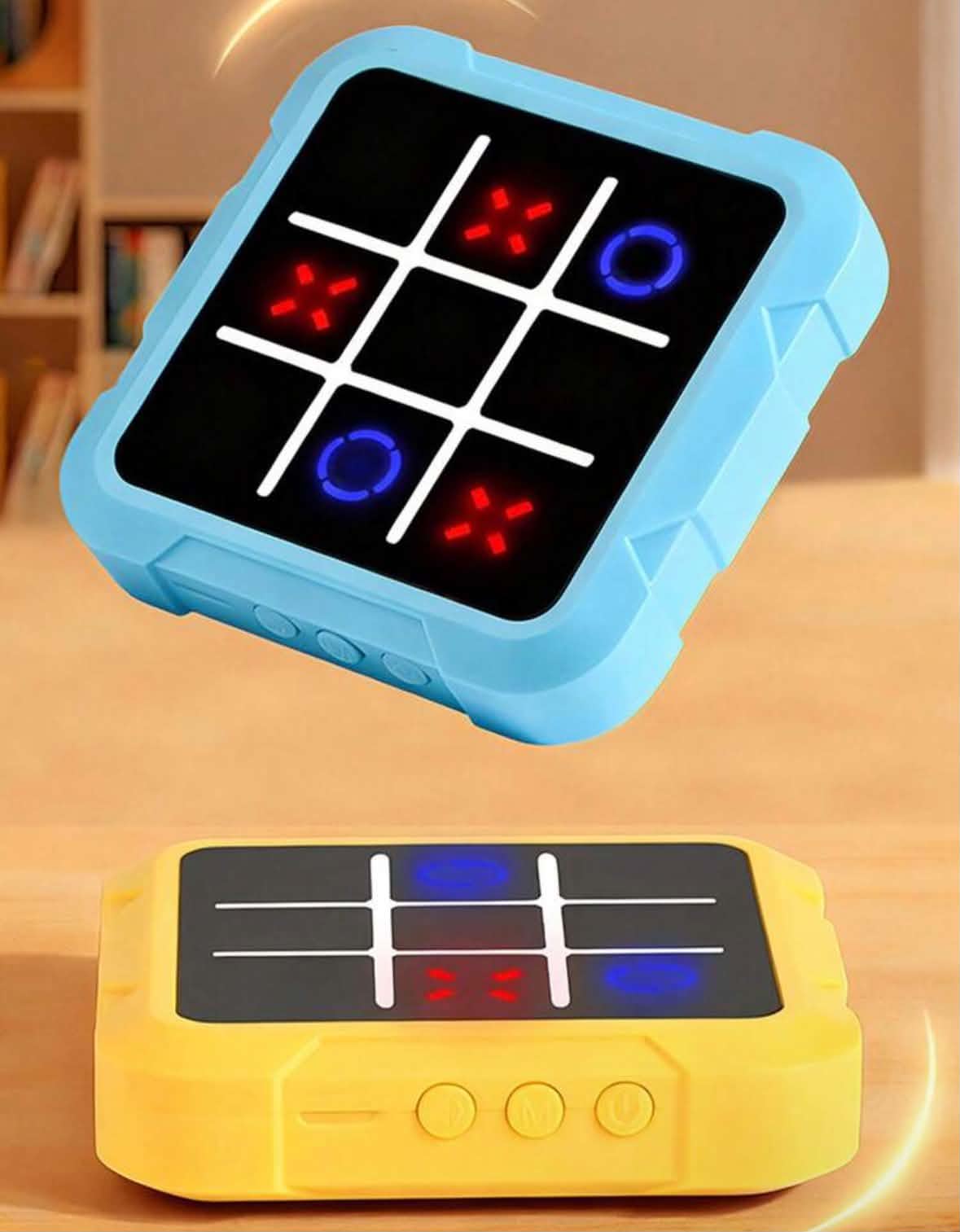 Smart Electronic Tic-Tac-Toe Handheld Game Console