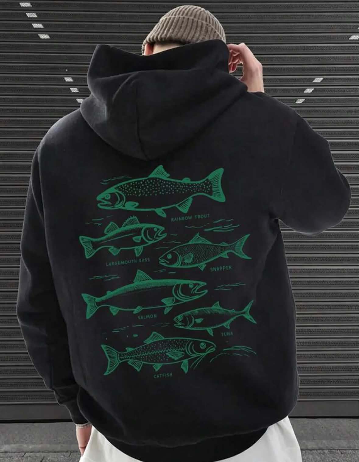 Men's Fish Species Hoodie