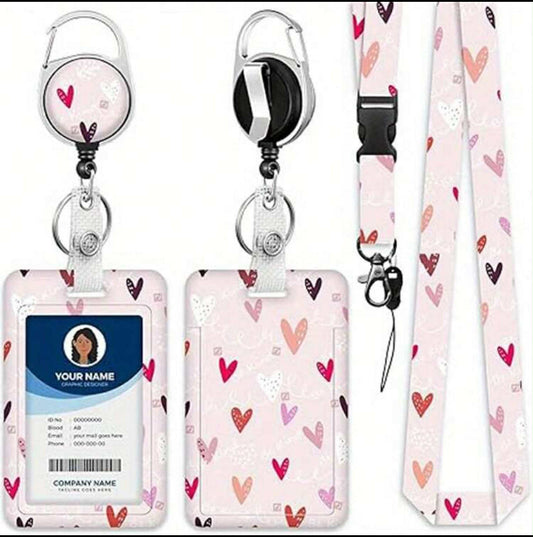 Heart Lanyard and Case