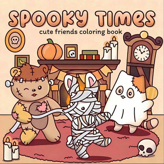 30 Page Spooky Times Colouring Book