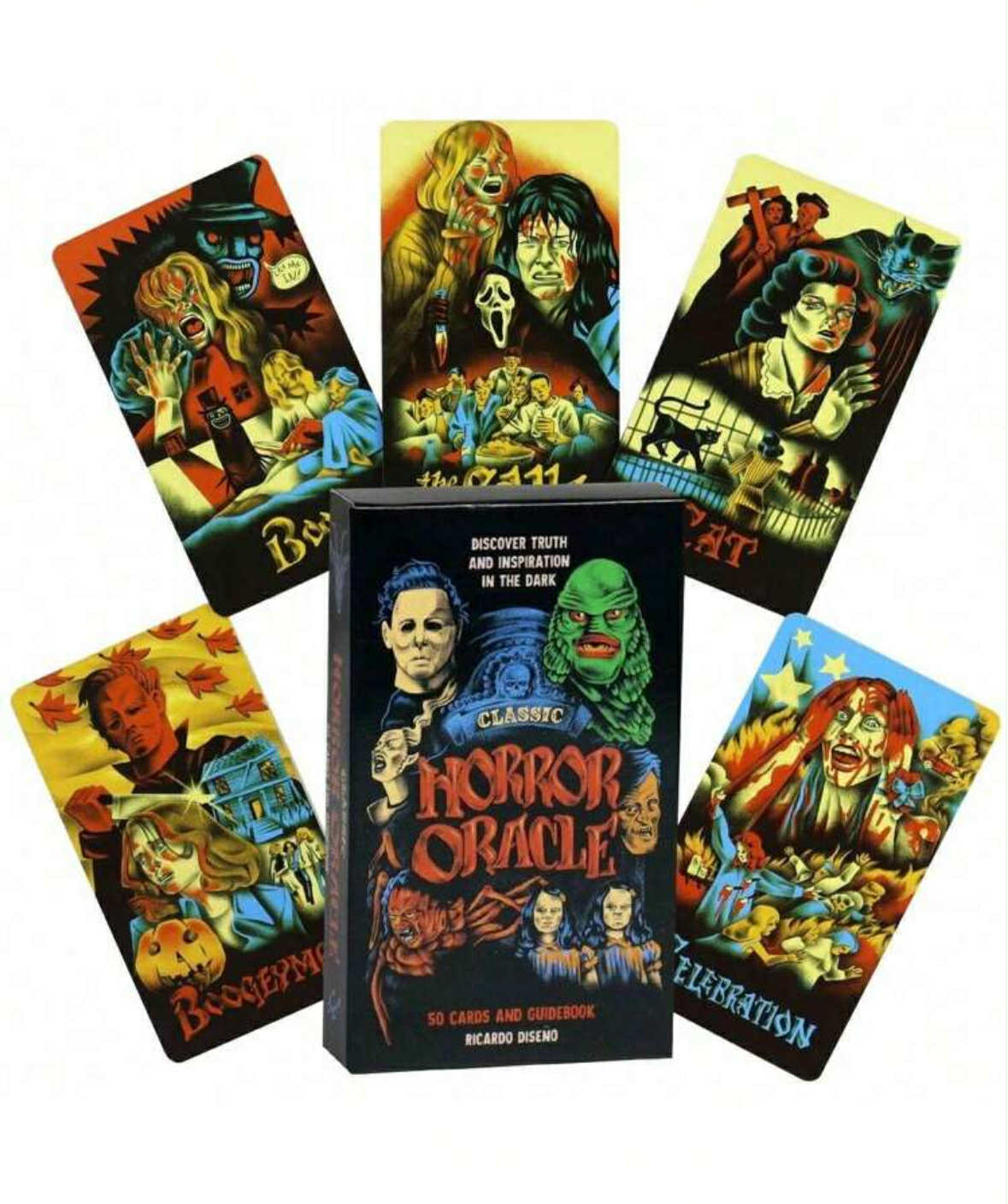Horror Movie Oracle Cards