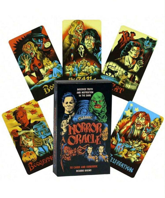 Horror Movie Oracle Cards