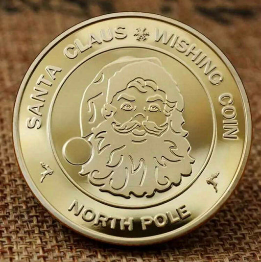 Santa Wishing Coin