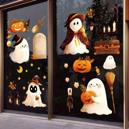 Ghost Window Stickers