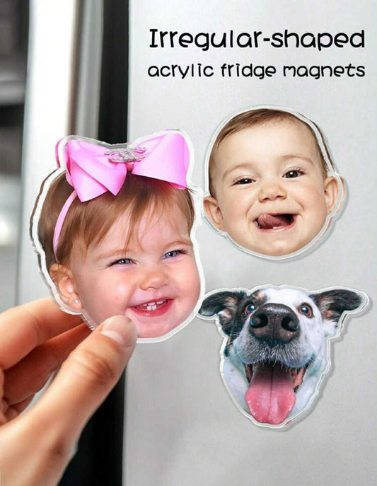 Personalised Acrylic Fridge Sticker