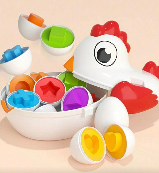Chicken Easter Egg Shape Toy