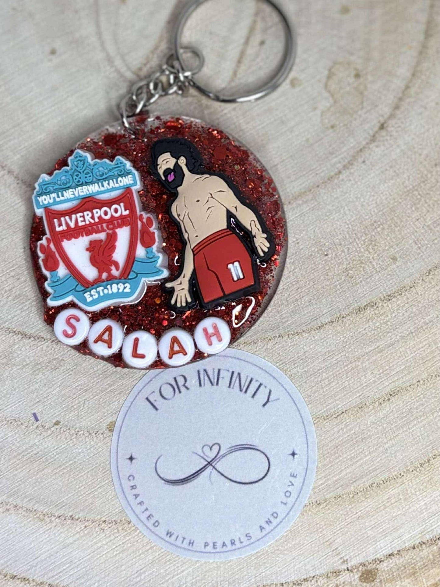For Infinity Football Keyrings