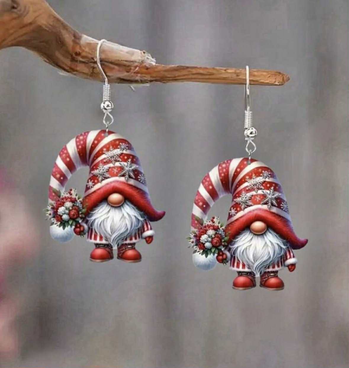 Christmas Gonk Earrings