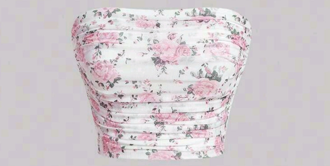 Floral Tube Top