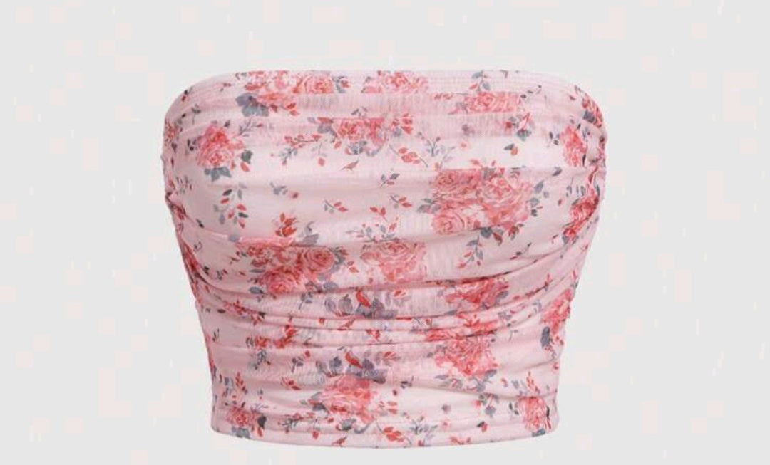 Floral Tube Top