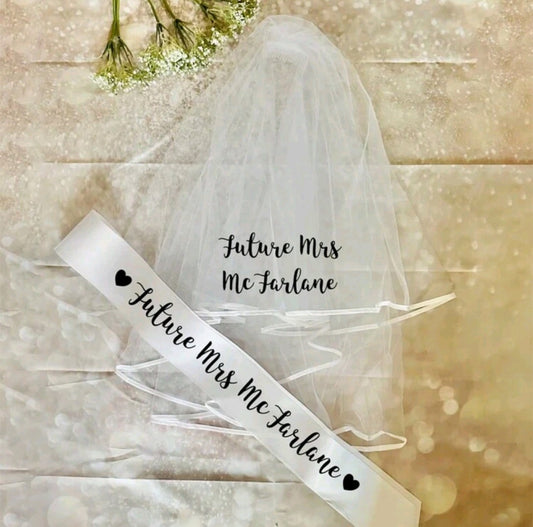 Future Mrs Veil and Sash