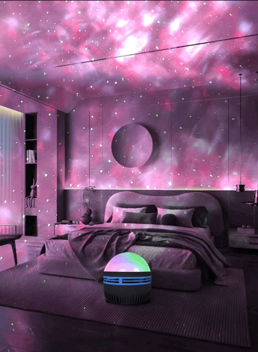 LED Galactic Night Projector