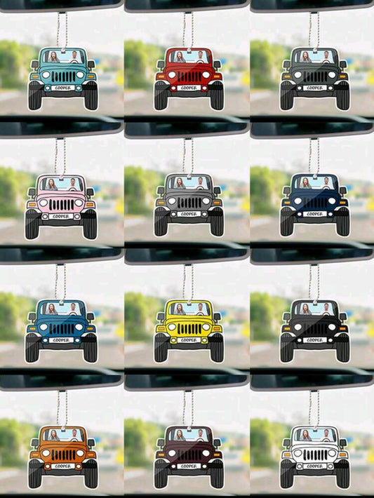 Photo Personalised Car Ornament