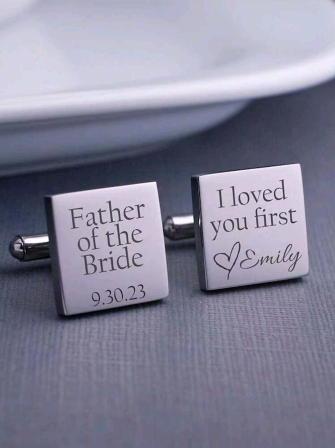 Personalised Cuff Links