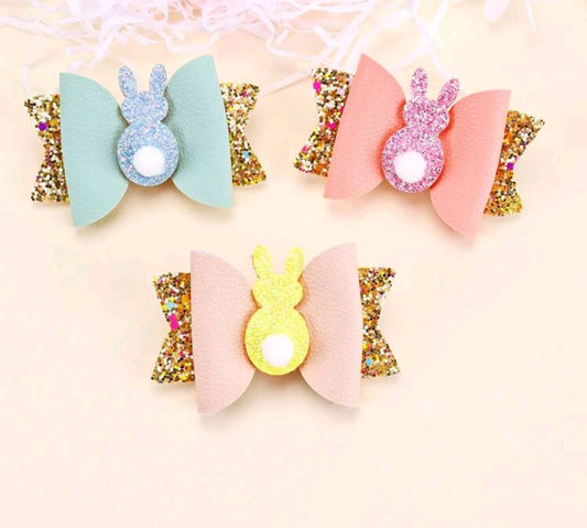 3 Bunny Hairbows