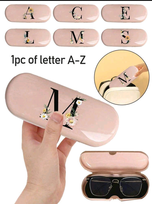 Letter Glasses Case