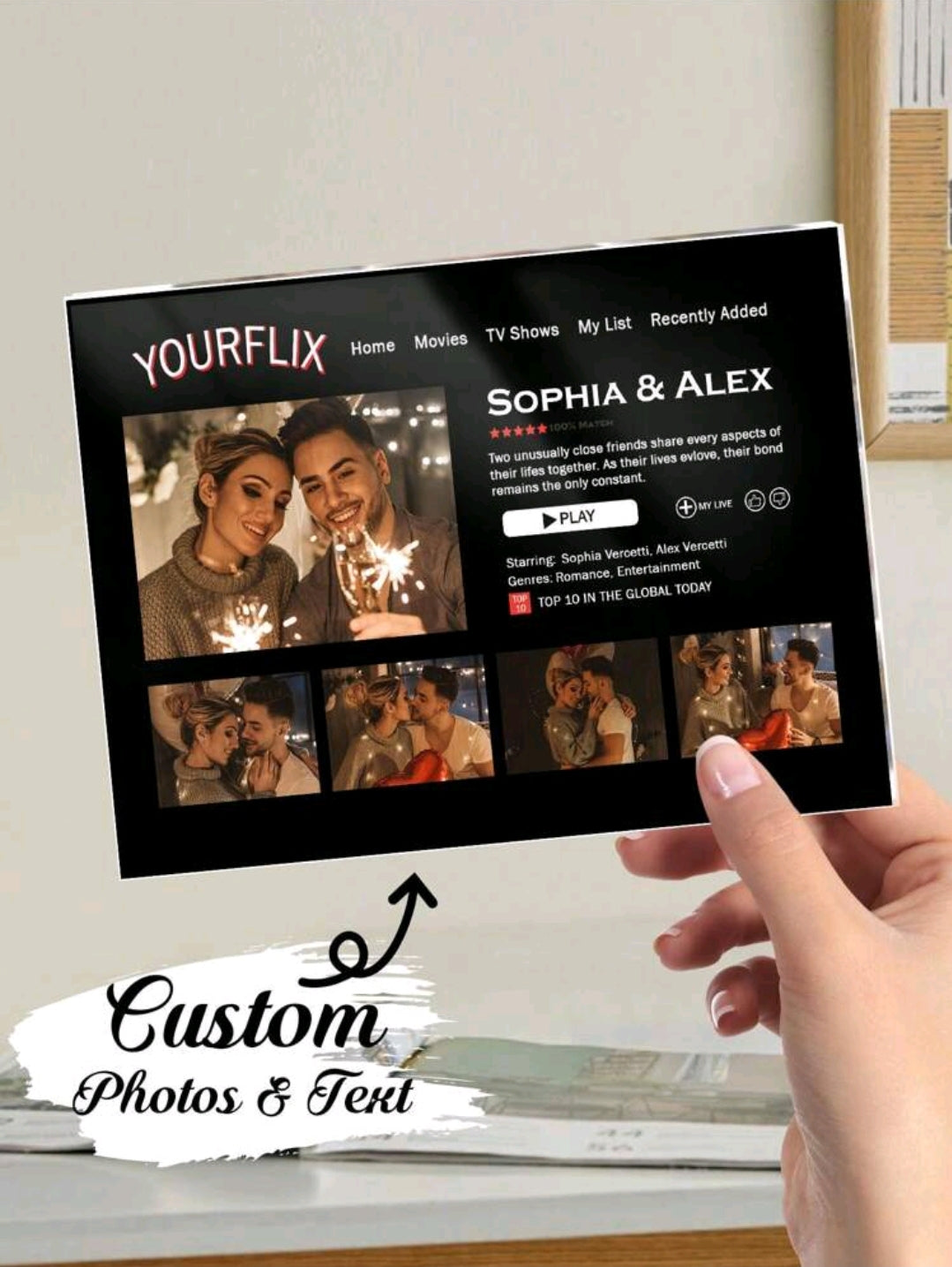 Yourflix photo tile