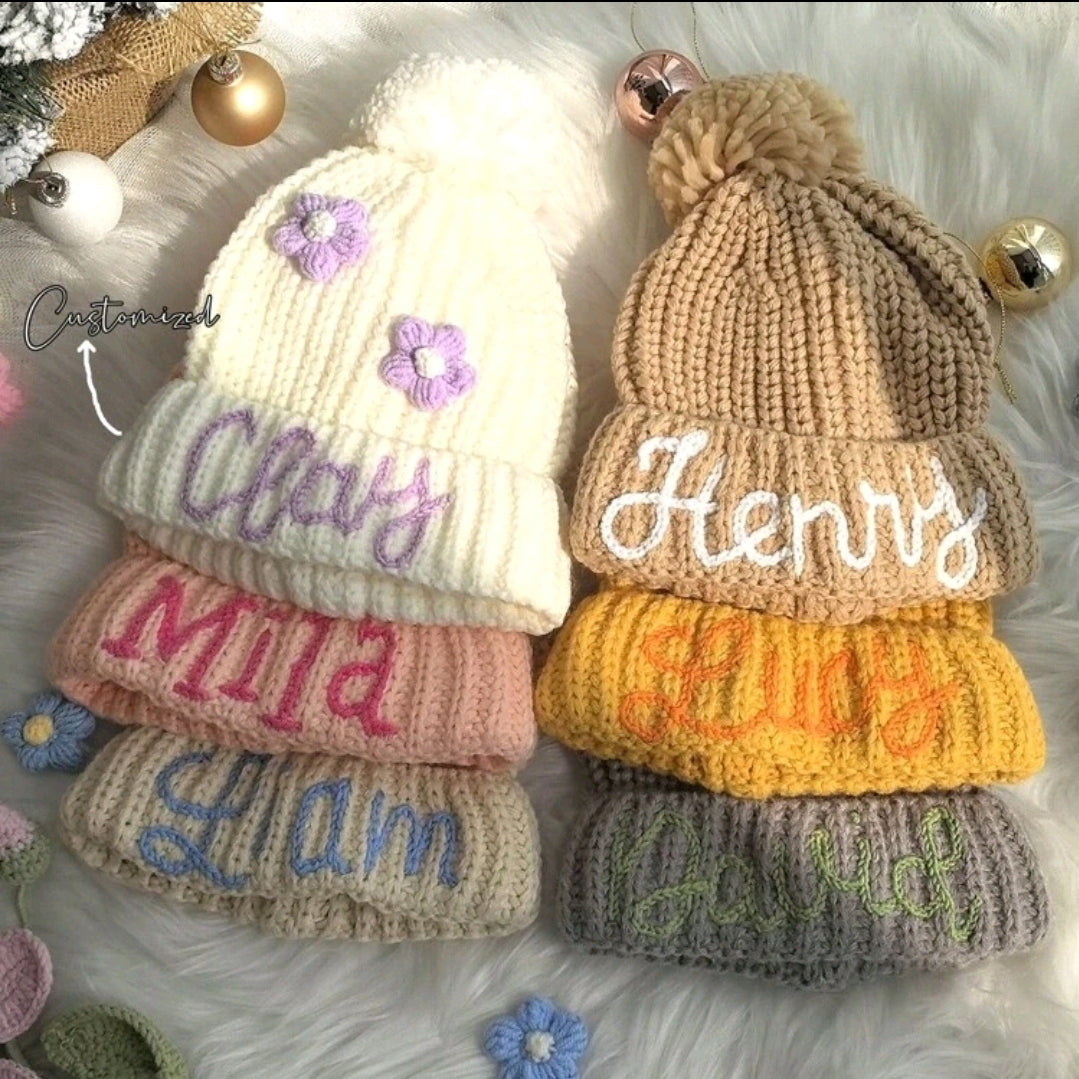 Personalised Knitted Hats