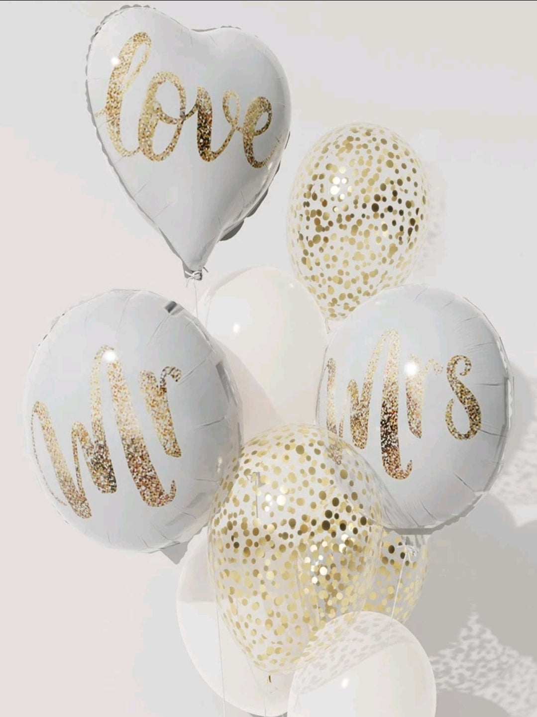 Mr and Mrs Balloon Set
