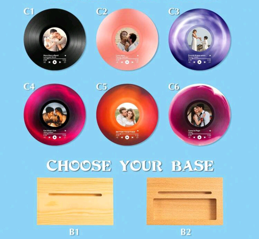 Personalised Spotify Record