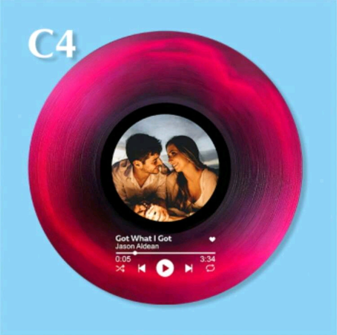 Personalised Spotify Record