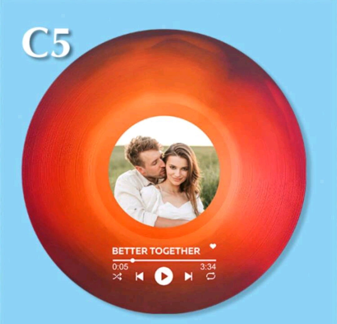 Personalised Spotify Record