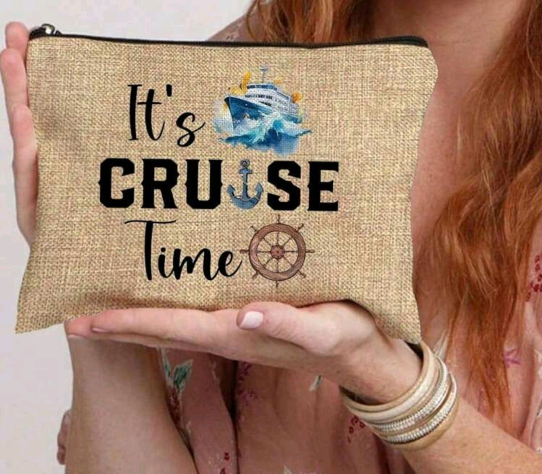 It's Cruise Time Makeup Bag