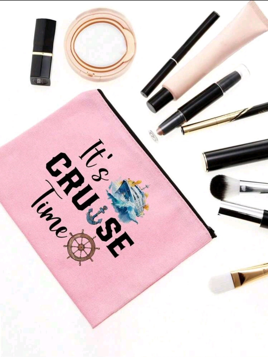 It's Cruise Time Makeup Bag