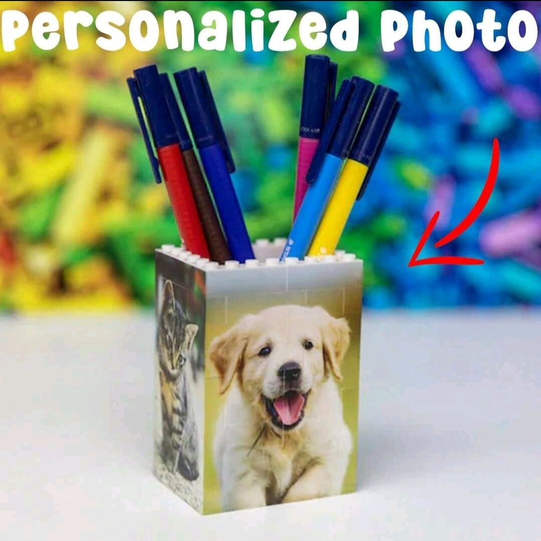 Rectangular Personalised Lego Block