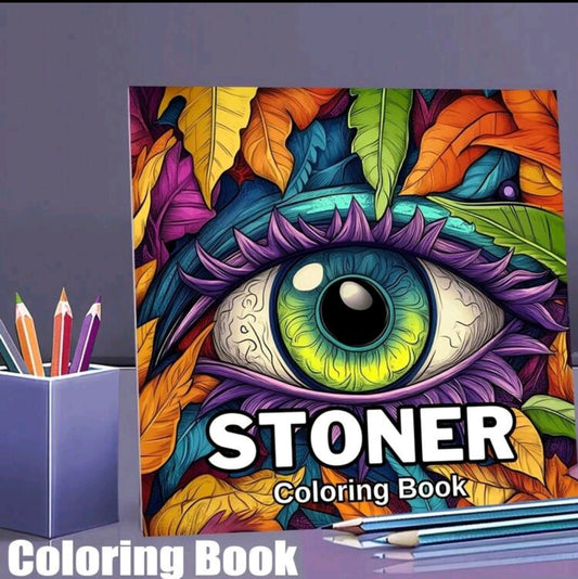 Stoner Colouring Book